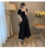 2022 Summer Hot Sell Long Dresses Women Lady Elegant Summer Korean Fashion Dress