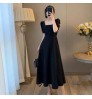 2022 Summer Hot Sell Long Dresses Women Lady Elegant Summer Korean Fashion Dress