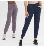 Women Jogger Pants Drawstring Sportswear 4 Way Stretch Pants Slim Fit Track Pants Lightweight Joggers Sweatpants
