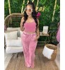 2022 Fall Hot Girl Bell Bottom Women Pants Tie Dye Wide Leg Pants Ladies Flared Pants
