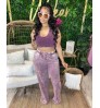 2022 Fall Hot Girl Bell Bottom Women Pants Tie Dye Wide Leg Pants Ladies Flared Pants