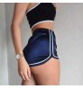 Quick Dry Factory Custom Women's Satin Dolphin Shorts Hot Girl Sexy Tight Booty Mini Fitness Sport Running Shorts Feminino