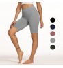 2022 Custom Soild Color Women Compression Fitness Shorts Wholesale Sport Short Leggings OEM/ODM