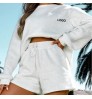 Wholesale Custom New fashion Sweat Shorts Women Cotton Gym Casual Women's Shorts