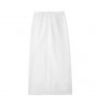 QZ6879 New 2022 European Fashion White Color Slim Waist Front Knot Decorate Skirt Ladies Skirts Saias Clothing 7