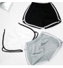 Wholesale custom LOGO Casual Thin Shorts Elastic Drawstring Patchwork Soft Women Sports Shorts