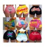 custom Label Logo Snack Gym Shorts Casual High Waist Wholesale Custom Candy Plus Size Booty Women'S Shorts