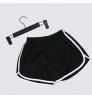 Summer New Casual Thin Shorts Elastic Drawstring Patchwork Soft Women Sports Shorts