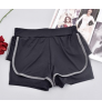 Sports shorts women's running casual Yoga Hot Pants lined with two-layer high elastic quick drying fitness shorts