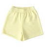 2022 Summer elastic waist new design No pocket Plain candy bright color high waisted shorts women cotton shorts