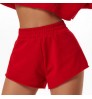 Sports sweater shorts women's loose casual versatile summer quick dry running fitness pants yoga shorts
