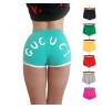 Custom logo 95% Cotton sexy biker shorts women girl fitness booty short woman casual short mujer high quality biker shorts