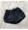 2022 New Fashion Women Girls Summer Beach Tie-dye Shorts Drawstring Elastic Waist Running Sports Short Pants Slim Casual Shorts