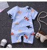 High. Quality Baby 100% cotton overall romper Summer new children's short sleeve cloth Baby cartoon jumpsuit bodysuit