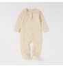 Wholesale Organic Cotton Baby Rompers Long Sleeve Baby Jumpsuit Autumn Pajamas Soft and Eco-friendly Bodysuit