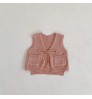 Autumn Baby Fashion Cardigan Cotton Knitting Tassel Vest Coat Baby Girl Knit Sweaters