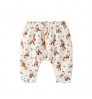 INS Baby Fox Trousers Infant Pants Drawstring Solid Toddler Bottoms Boutique Unisex Drawstring Pants