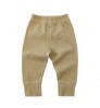 Factory wholesale new design boutique unisex baby ribbed long pants cotton leggings autumn baby clothes baby boy trousers