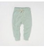 Factory Directly Wholesale Baby Knitted Leggings Pants 100% Organic Cotton Spring Baby Trousers Unisex Custom
